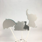 Little Peanut Centerpiece Sticks - Robin's Egg, Gray