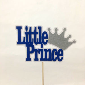 Little Prince Cake Topper - Royal Blue