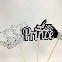 Little Prince Centerpiece Sticks - Black
