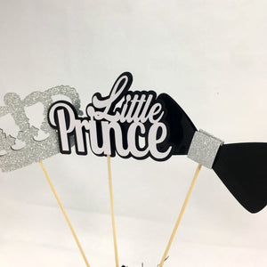 Little Prince Centerpiece Sticks - Black