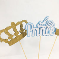 Little Prince Centerpiece Sticks - Light Blue
