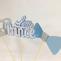 Little Prince Centerpiece Sticks - Light Blue