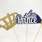 Little Prince Centerpiece Sticks - Navy