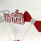 Little Prince Centerpiece Sticks - Red