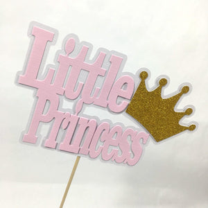 Little Princess Cake Topper - Pink