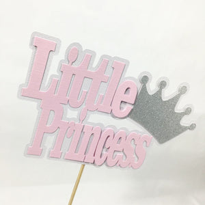 Little Princess Cake Topper - Pink