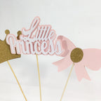 Little Princess Centerpiece Sticks - Light Pink