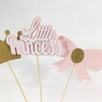 Little Princess Centerpiece Sticks - Light Pink
