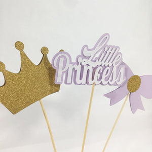 Little Princess Centerpiece Sticks - Lilac