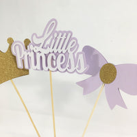 Little Princess Centerpiece Sticks - Lilac