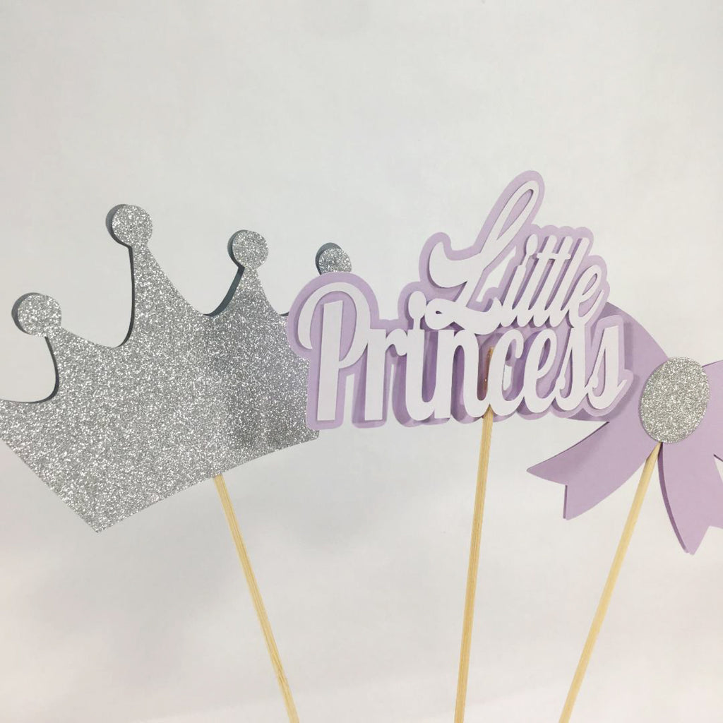 Little Princess Centerpiece Sticks - Lilac