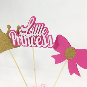 Little Princess Centerpiece Sticks - Pink