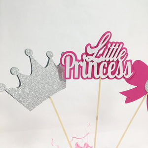 Little Princess Centerpiece Sticks - Pink