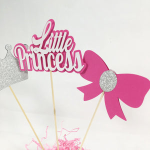 Little Princess Centerpiece Sticks - Pink