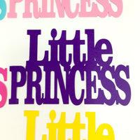 Little Princess Paper Cutouts
