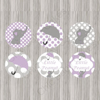 Little Peanut Baby Shower Decoration Pack - Lavender