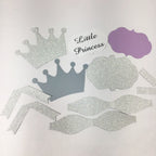 Little Princess Diaper Cake Kit - Lavender & Silver