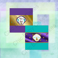 Pregnant Mermaid Candy Bar Wrappers
