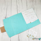 Mint & Gold Floral Wedding Invitation Set