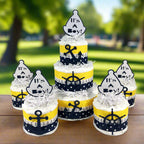 Nautical It's a Boy Diaper Cake Centerpiece Set