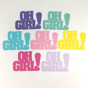 Oh Girl Paper Cut Outs