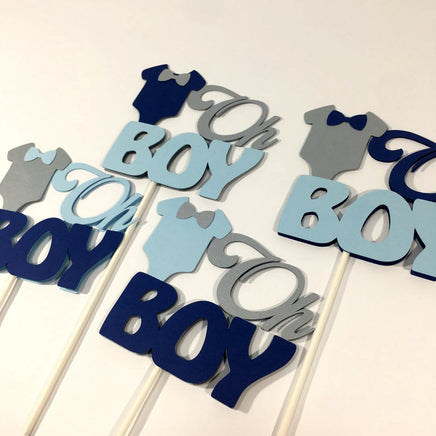 Oh Boy Cake Toppers