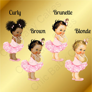 Little Princess Clipart - Pink, Gold