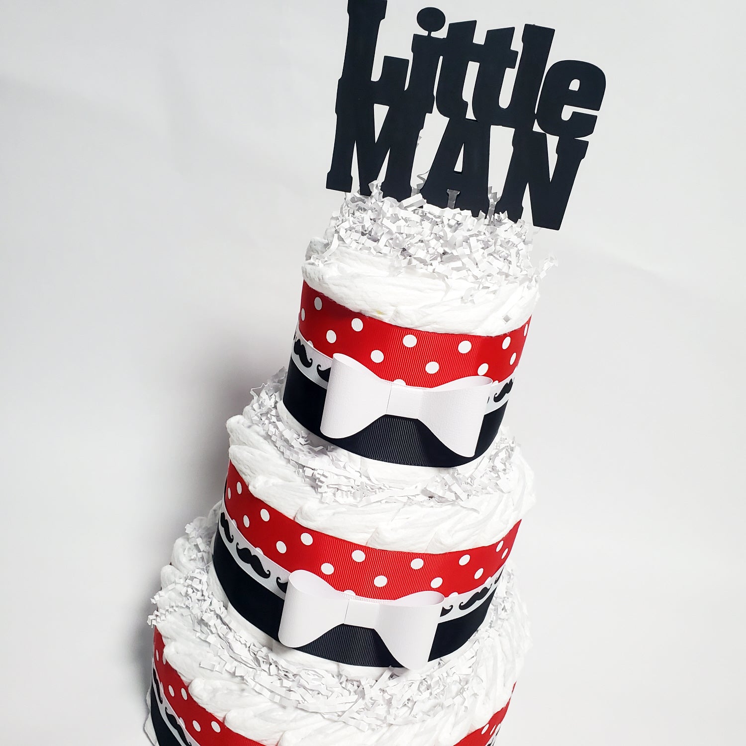 Cake Centerpiece Mustache Diaper Cake Diaper Cake Little
