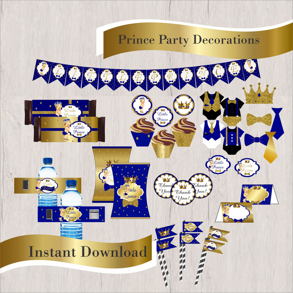 Are you ready to celebrate your child's birthday in a magnificent way?  Well, then go for this Premium Royal Prince Theme Decoration for your  child's birthday, baby shower, or baby naming ceremony.