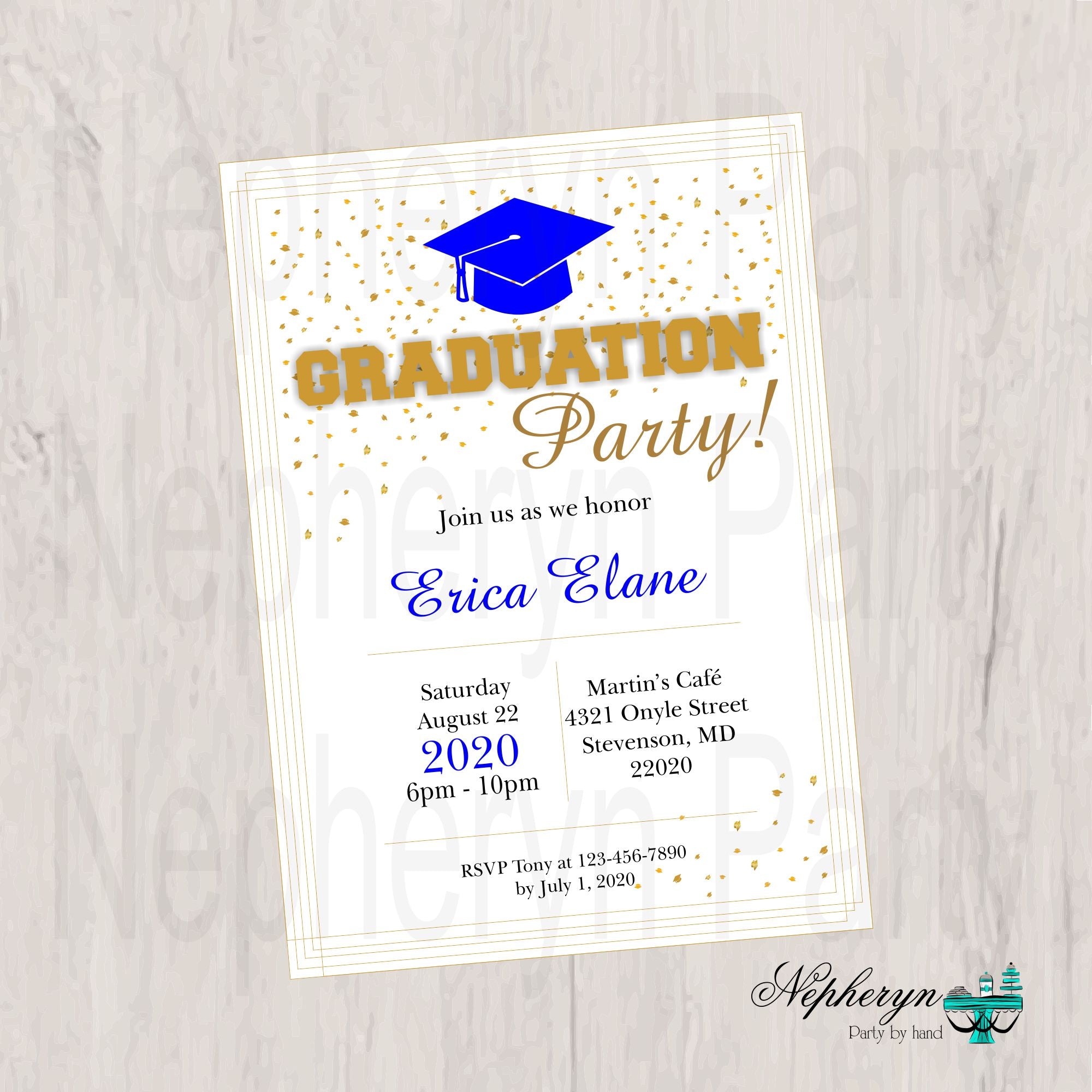 Graduation Party Invitations