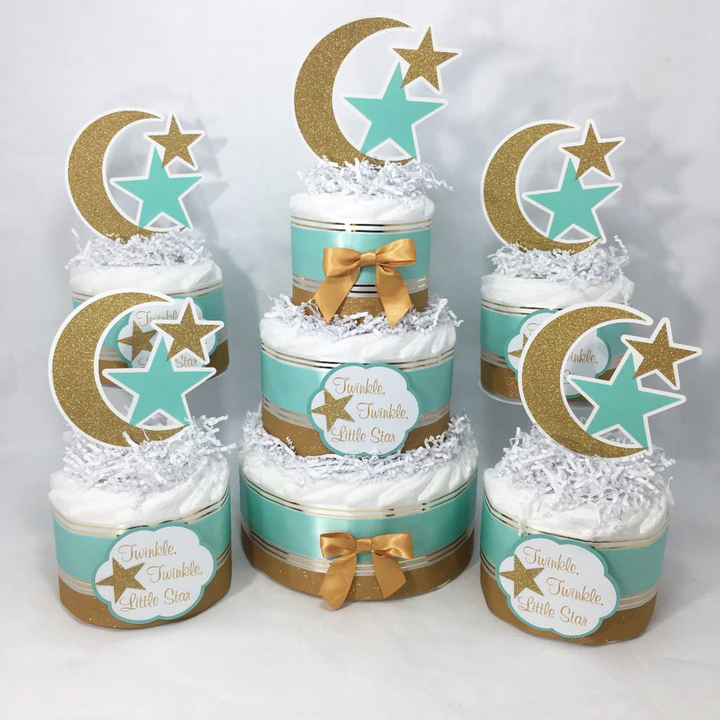 Twinkle, Twinkle, Little Star Diaper Cake Set